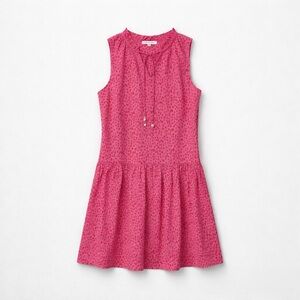 Mary Square Women’s Dot Printed Pink Swim Cover Up Dress Size S/M